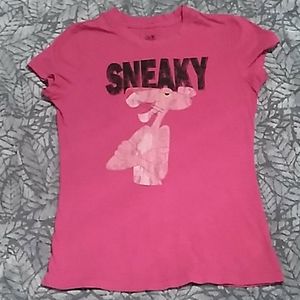 Vintage Pink Pink Panther T
